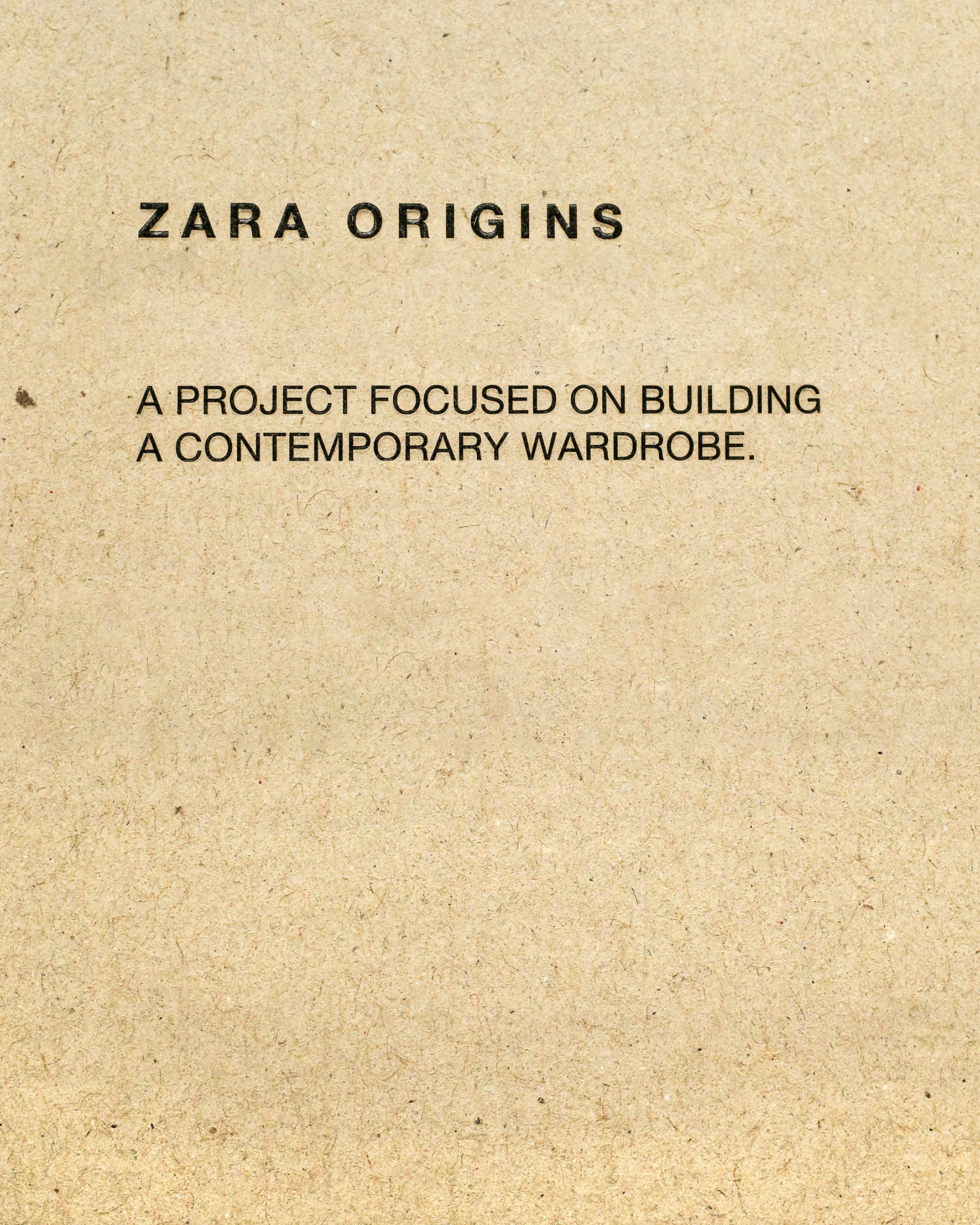 Daily Dialogue, project: Zara Origins (Fig. 9)