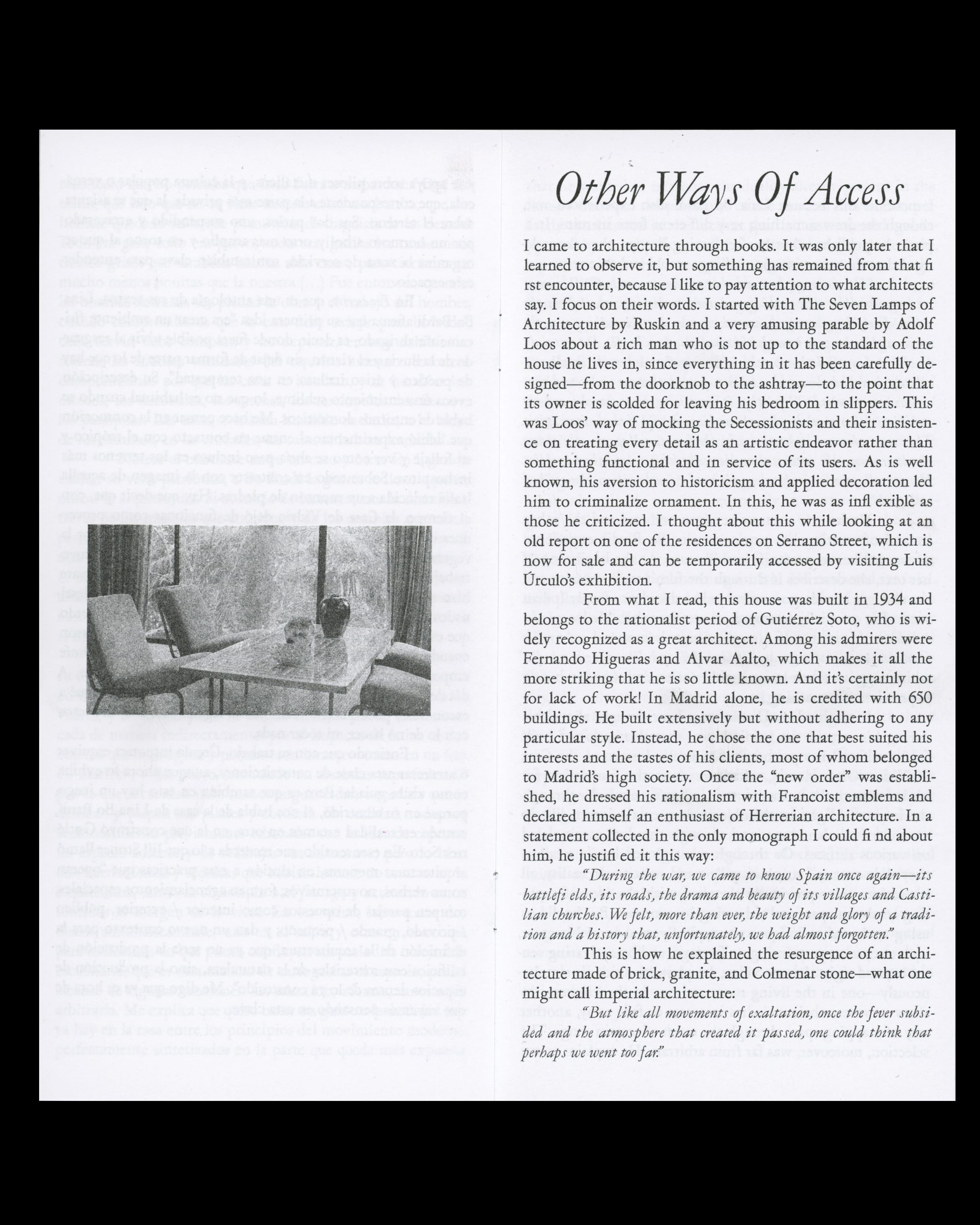 Daily Dialogue, project: La Mano derecha untada de azúcar la mano izquierda cubierta de harina (Fig. 2)