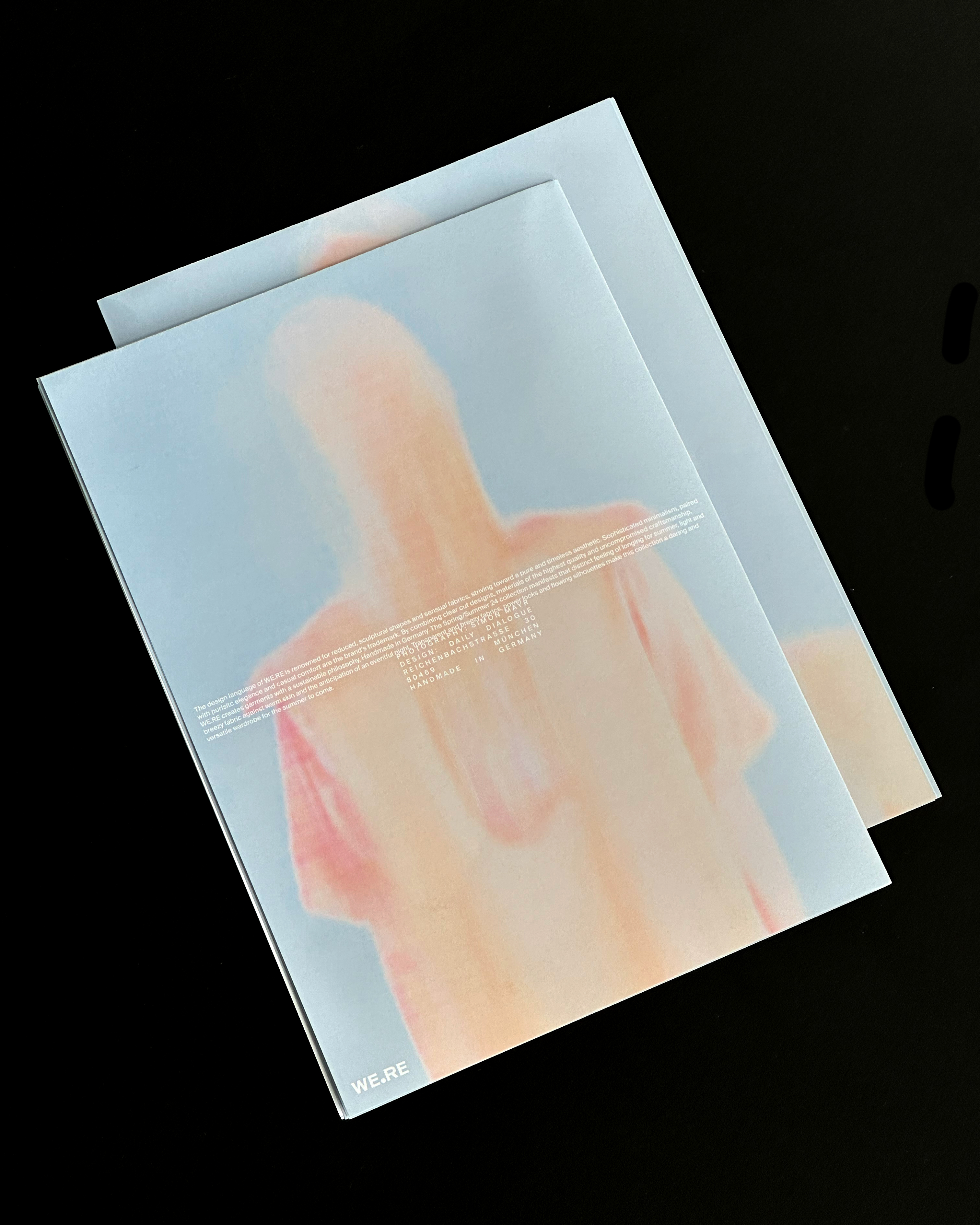 Daily Dialogue, project: WE.RE SS24 Lookbook (Fig. 4)