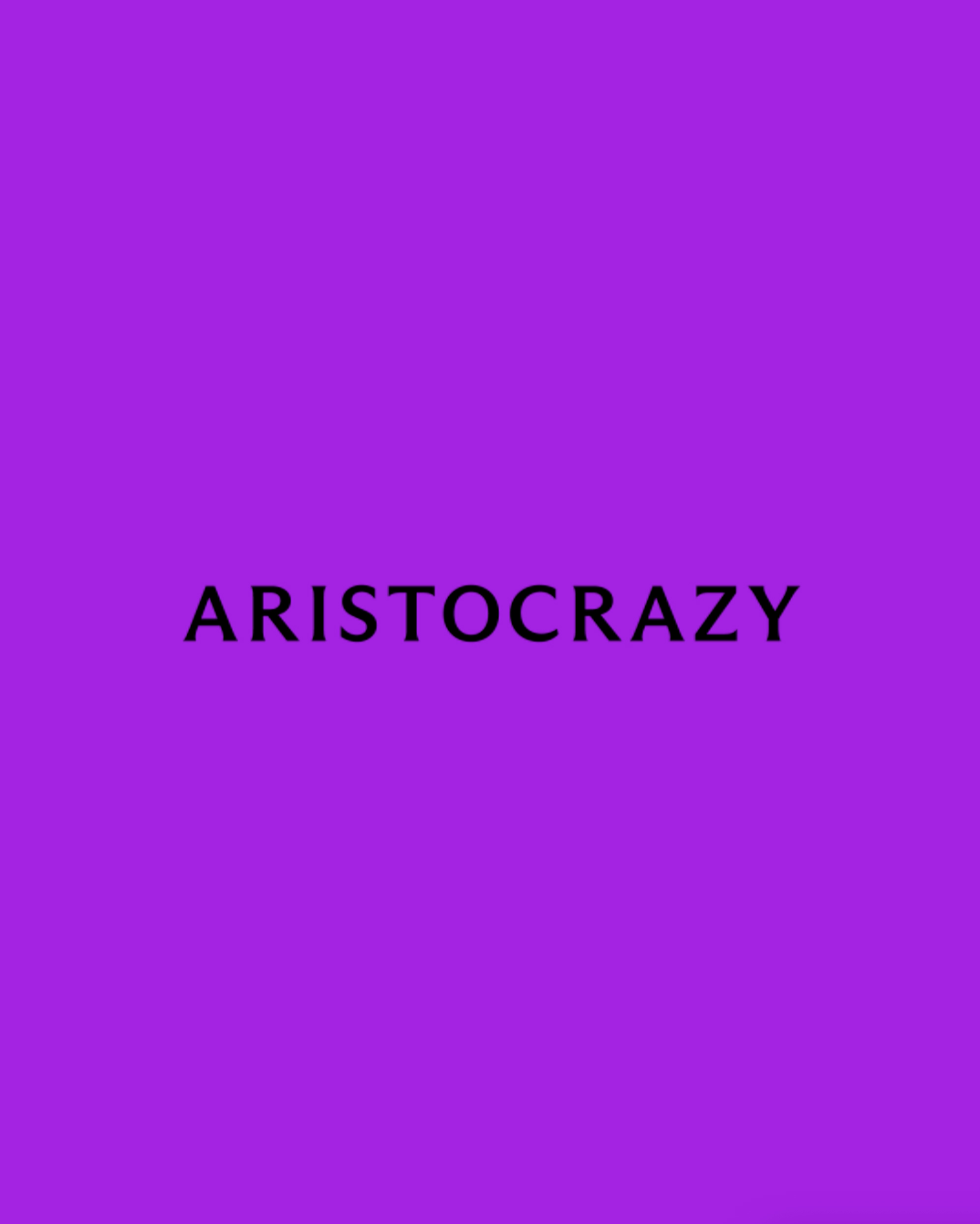 Daily Dialogue, Work: Aristocrazy (Thumbnail)